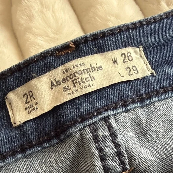 Abercrombie & Fitch Dark Blue Skinny Jeans - Picture 2 of 3